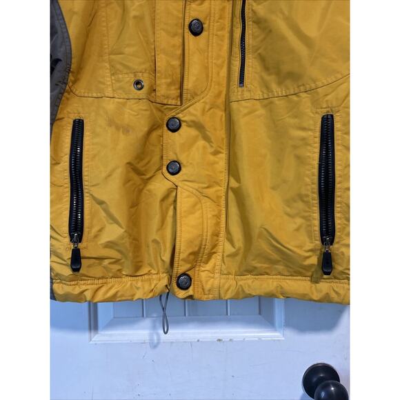 Descente Men's Yellow Blue Ski Snowboard Jacket - Size M - Picture 2 of 7